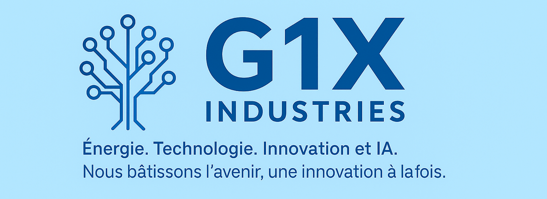 G1X Industries Bannière